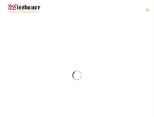 Tablet Screenshot of landhotel-wiesbauer.de